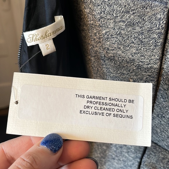 Shoshanna NWT Sequin Evie Swing Dress Red Black Beaded Mini Party Occasion, sz 2 - Picture 14 of 17